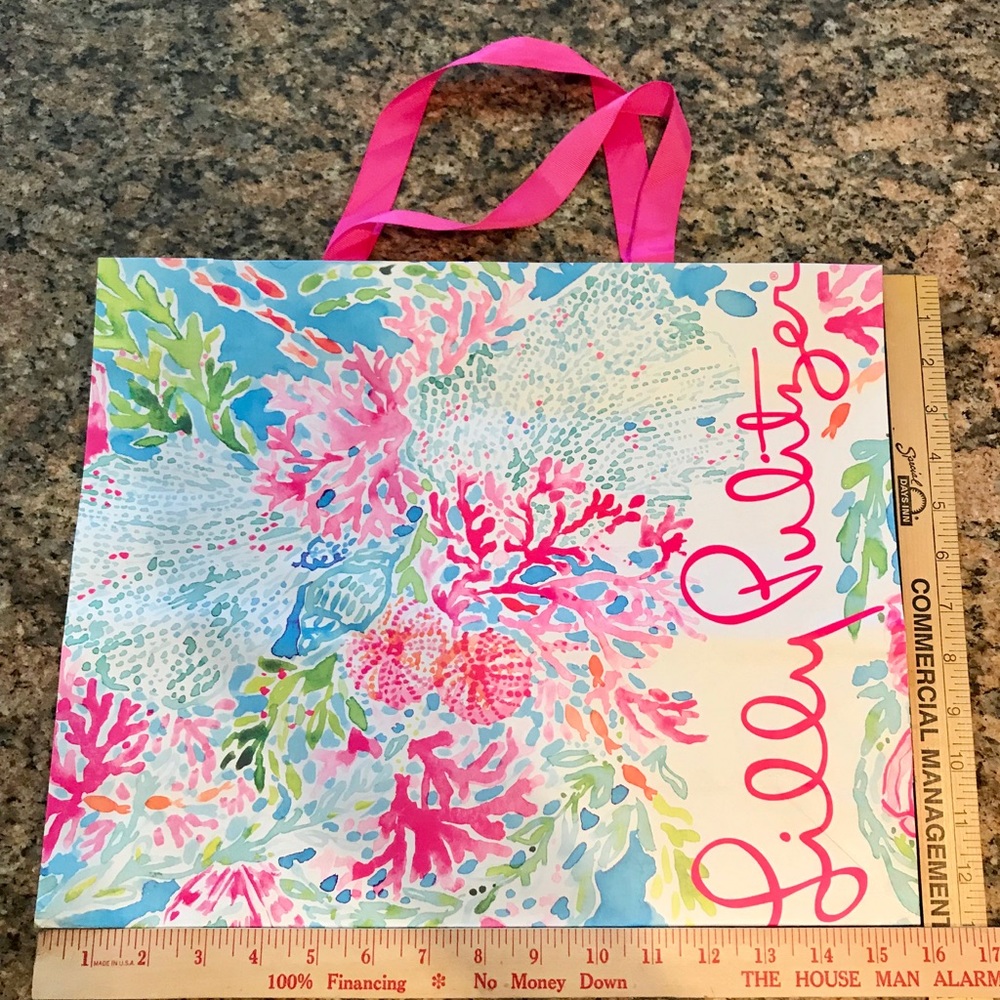 Lily Pulitzer shopping/gift bag